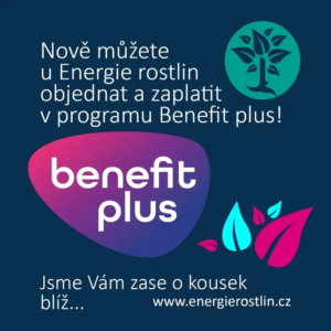 Nově můžete u Energie rostlin zaplatit Benefit plus